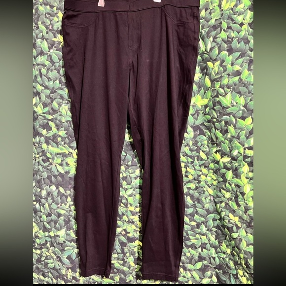 NWT No Nonsense Pull Up Pants - Black XL - Picture 4 of 10